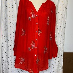 New with tag Blouse Camisole Long sleeves